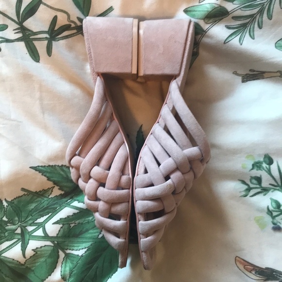 Kelsi Dagger Sky Pale Pink Woven Sandal - Picture 7 of 7